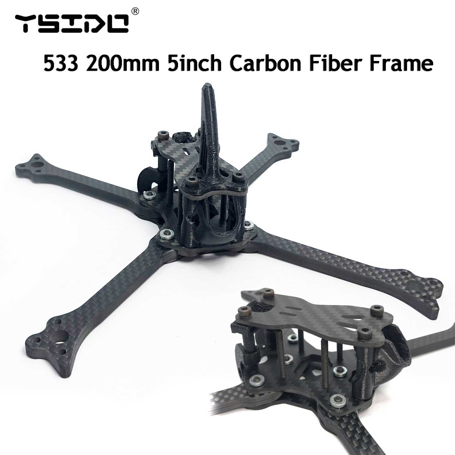Drone Racing Flag - YSIDO 533 200mm 5inch Carbon Fiber