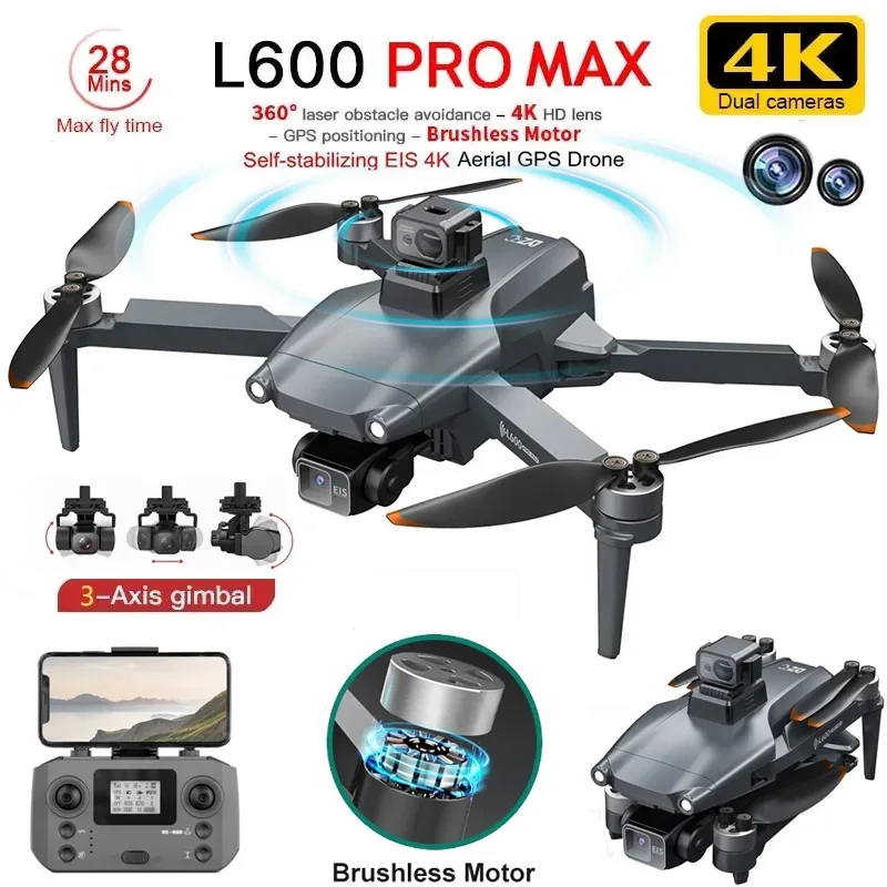 L600 PRO MAX GPS Drone Profess – обзор и цена Drone Racing Camera