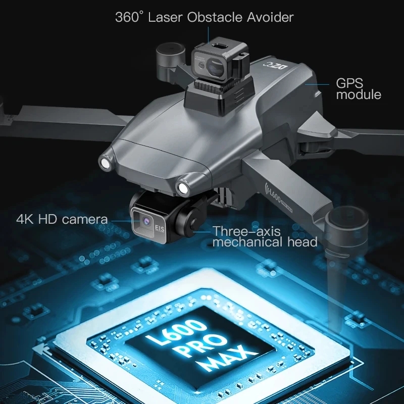 L600 PRO MAX GPS Drone Profess – обзор и цена Drone Racing Camera