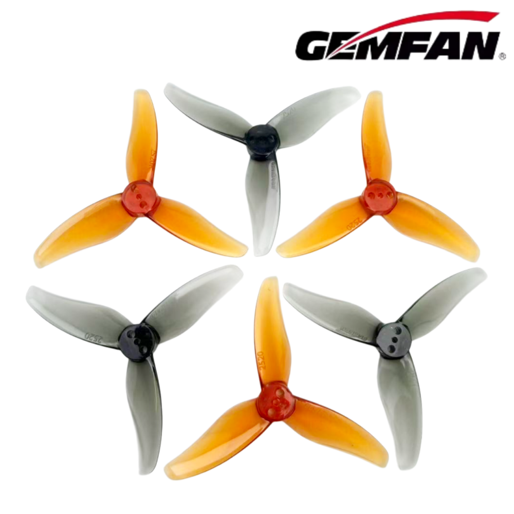 4Pairs Gemfan Hurricane 2520 2 – обзор и цена Drone Racing Propeller