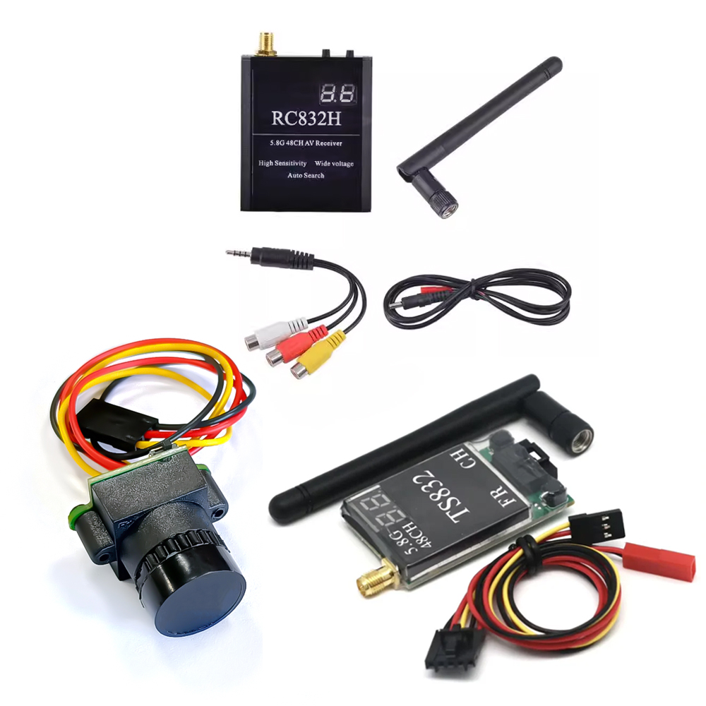 TS832 Receiver +RC832 +1000TVL – обзор и цена Drone Racing Camera