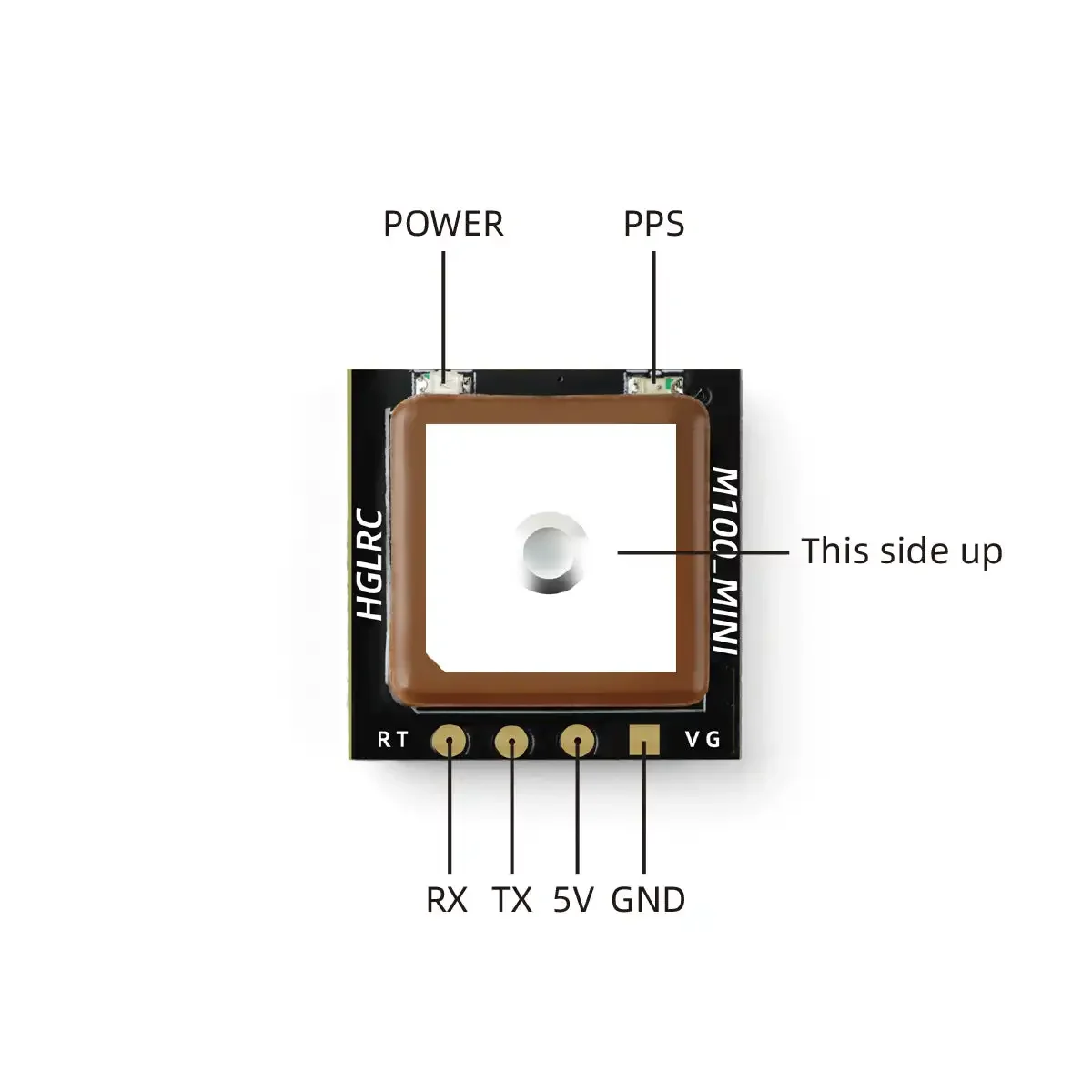 HGLRC M100 MINI GPS Module M10 – обзор и цена Drone Racing Flight Controller