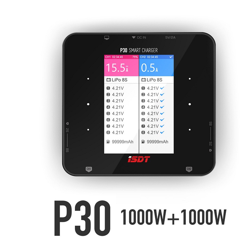 ISDT P30 Dual Balance Charger  – обзор и цена Drone Racing Charger
