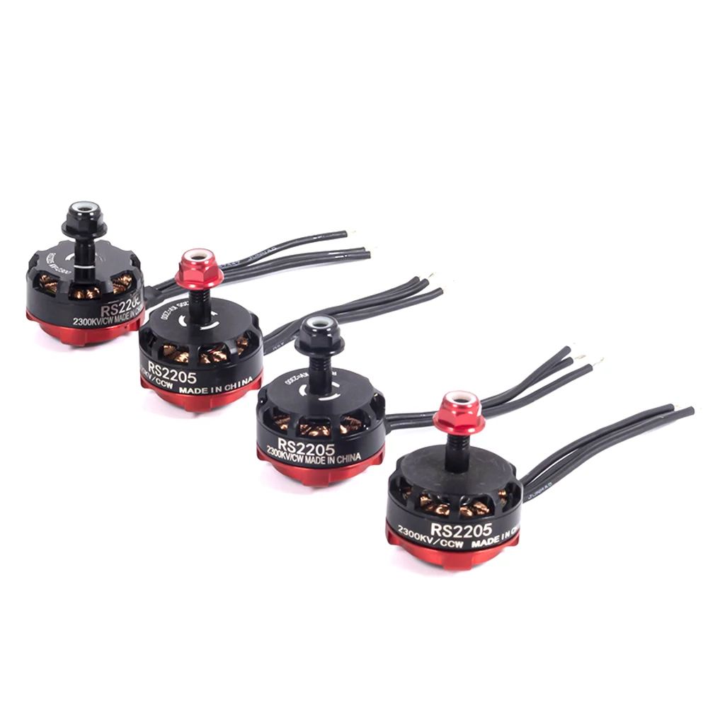 2/4pcs Brushless Motor RS2205  – обзор и цена Drone Racing Esc